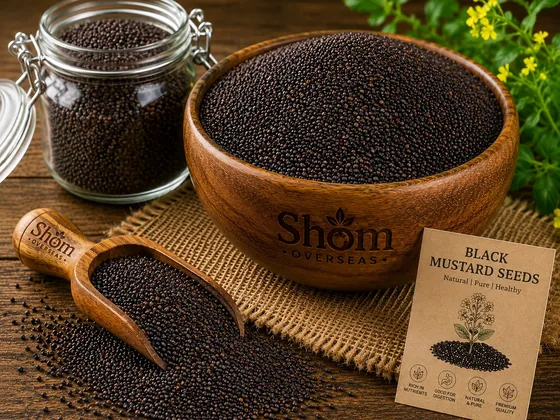 Black Mustard Seeds – bulk supply, sortex graded