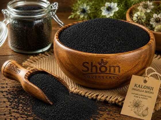 Kalonji (Nigella Seeds) – bulk supply, sortex graded