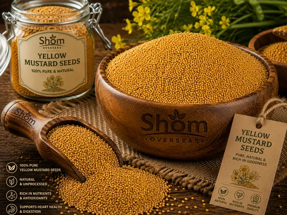 Yellow Mustard Seeds – bulk supply, sortex graded